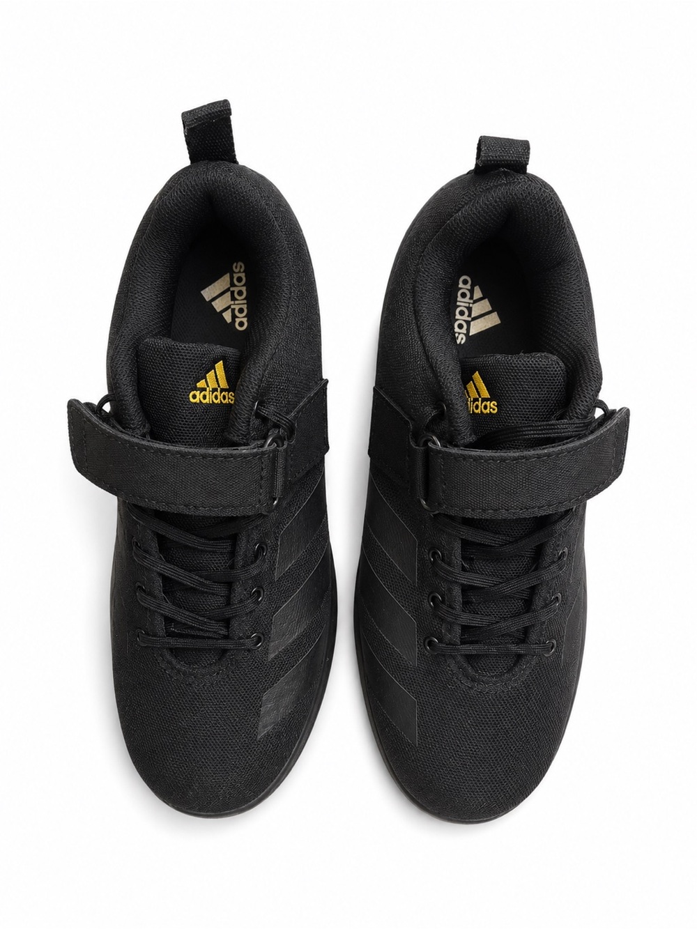 adidas Men’s Black Athletic Weightlifting Sneakers